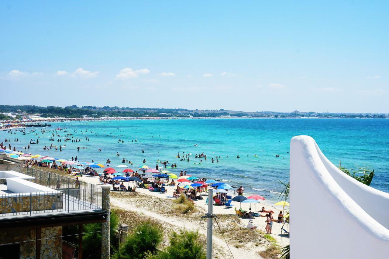 Porto Cesareo Appartamento Panoramico Fronte Mare Con Parcheggio Coperto Torre Lapillo Εξωτερικό φωτογραφία